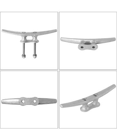 VEITHI 8 Inch Dock Cleat - Hot Dipped Galvanized Boat Cleat (2 4-Pack) | Anchor Line Cleat for Boats, Kayaks | Marine Decor Hardware Included - Buy Online on GoSupps.com