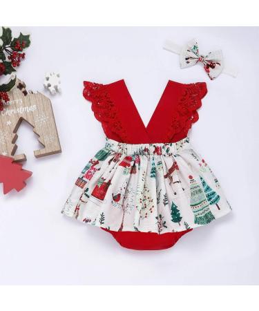 OFIMAN Baby Girl Romper Dress Set | Newborn Lace Floral Outfit | Backless Sunflower Summer Dress | 0-6 Months - Buy Online on GoSupps.com