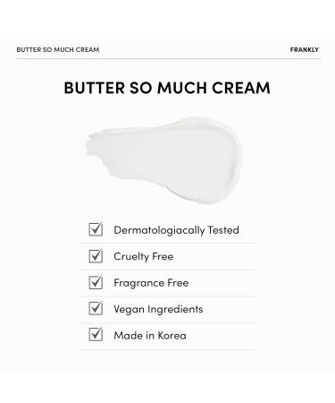 FRANKLY Butter So Much Cream - Intense Moisturizing Vegan Butter & Plant Oils for Dry Skin | 1.01 fl. Oz - Buy Online on GoSupps.com