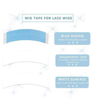36pcs Double Sided Waterproof Wig Tape Strips for Lace Wigs - Hair Extension Adhesive with Edge Control Wax - Buy Online on GoSupps.com