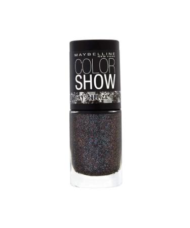 Maybelline Color Show Top CRYSTALLIZE nail polish N 236 Nearly Black 7 ml.