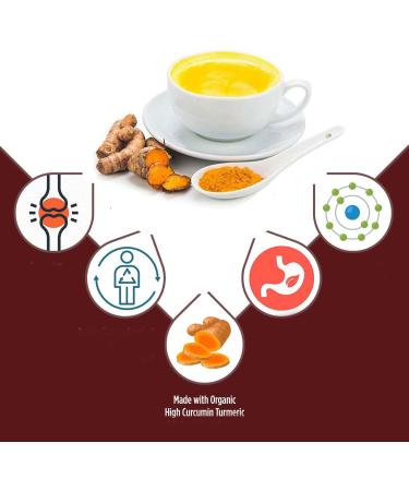 Turmeric Curcumin Powder with Black Pepper 227g (8oz) - Instant Drink Mix - Buy Online on GoSupps.com