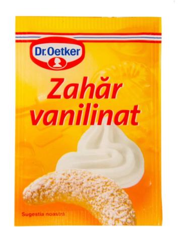 10 Bags Vanilla Sugar Dr. Oetker Zahar Vaniliat 8g/Bag - Buy Online on GoSupps.com