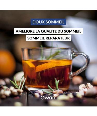  SLIMTEA OWARI SWEET SLEEP - Improves sleep quality - Restorative sleep - Combats insomnia - Regulates and restores sleep - Loose leaf tea 100g - 100% Natural Beverage - Buy Online on GoSupps.com