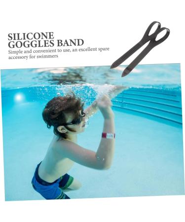  SUPVOX SUPVOX Replacement Strap For Diving Mask Key Carabiner Goggle Strap Sharpener Dive Clip Replaceable Goggle Strap Tinted Safety Glasses Keys Snap Button Silica Gel Black 1 - Buy Online on GoSupps.com