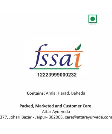 Attar Ayurveda Triphala Churanpoeder ratio 124 700 gram - Buy Online on GoSupps.com