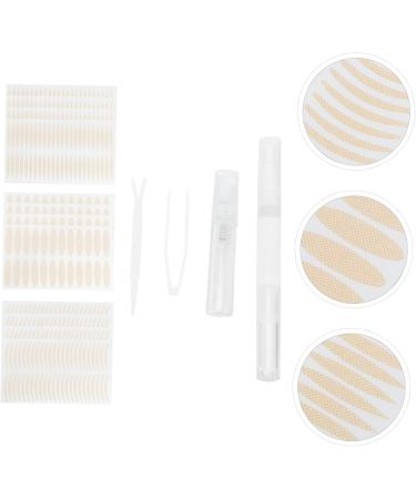 Angoily 1 Set Double Eyelid Sticker Set Stickers Heart Puff Makeup Invisible Eyelid Sticker Tool Simple - Buy Online on GoSupps.com