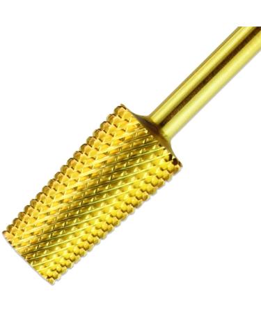 Pana Premium 3/32 Tapered Carbide Nail Bit for Electric Dremel Drill - Fine Gold | Nail Art Manicure Pedicure File Cuticle Cleaner - Buy Online on GoSupps.com