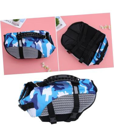 POPETPOP life preserver ring life vests life jackets Dog Preserver puppy life pet clothing S Blue - Buy Online on GoSupps.com