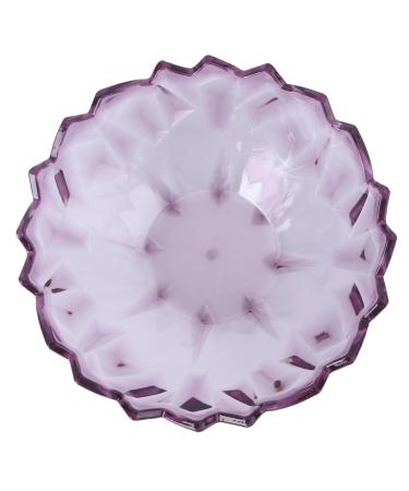 1pc Transparent Dried Fruit Plate Desktop Storage Tray re-usable 24X24CM As Shown