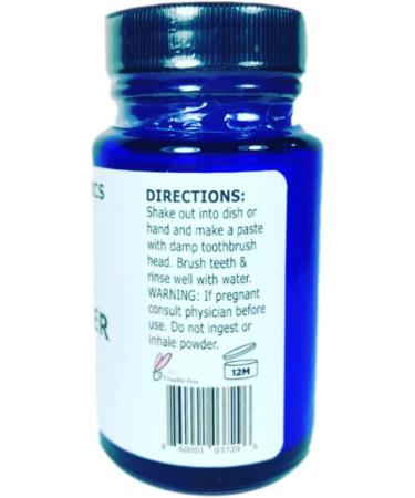 Valhalla Spa Organics Tooth Powder with Mint & Myrrh Gum | Fluoride-Free Natural Whitening Toothpaste | 1.5 oz - Buy Online on GoSupps.com