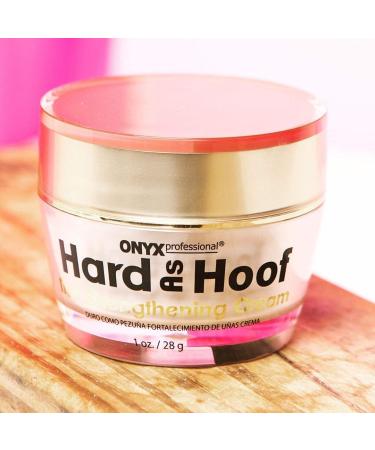 Hard As Hoof Coconut Scented Nail Strengthener Cream - 1 oz Pack - Nail Growth, Conditioning, and Repair Formula - Buy Online on GoSupps.com