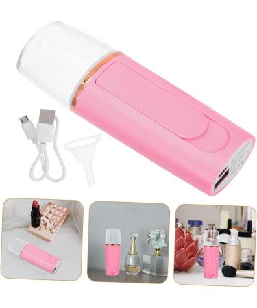MUSISALY 1pc Pore Cleaner Face Steamer Sprayer Face Spa Face Humidifier Mini Nano Mist Sprayer Face Mist Pink - Buy Online on GoSupps.com