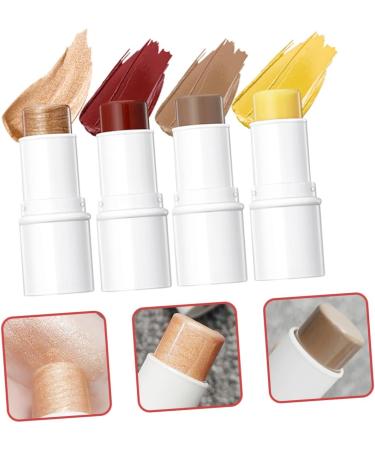 Healvian 5 Sets Contour Stick Cream Blush Stick Facial Kit Wand Neopentyl Di(ethylhexanoate) Ester 1 g (Pack of 1) As Shownx5pcs - Buy Online on GoSupps.com