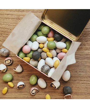 Lavolio Giftwrapped Nutty Forest Confectionery Gift Tin (175g) - Premium Selection of Covered Nuts and Luxury Chocolate Sweets Perfect Present for Him or Her. - Buy Online on GoSupps.com