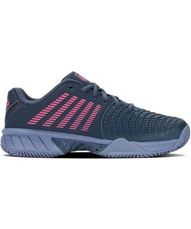 K-Swiss Women's Express Light 3 Hb Tennis Shoe - 37.5 EU - Orion Blue & Infinity Carmine Rose | International Shipping Available - Buy Online on GoSupps.com