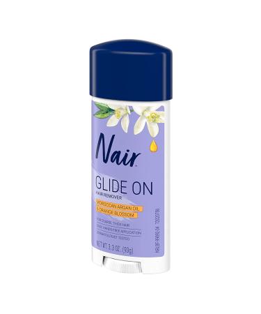 Nair Hair Remover Glides Away Cream 3.3 oz - Smooth Hair Removal (Pack of 1) - Buy Online on GoSupps.com