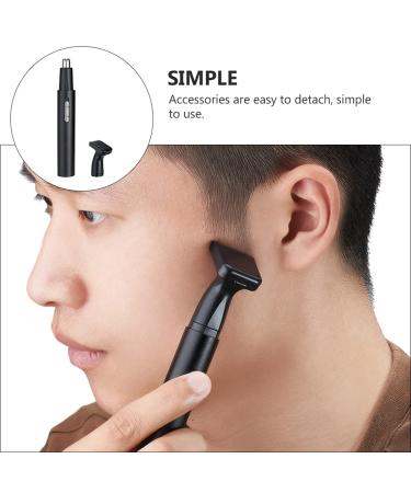 Buy 1 Set Nose Hair Trimmer & Hair Scissors - Low Noise Aluminum for Men | Global Shipping Available - Buy Online on GoSupps.com