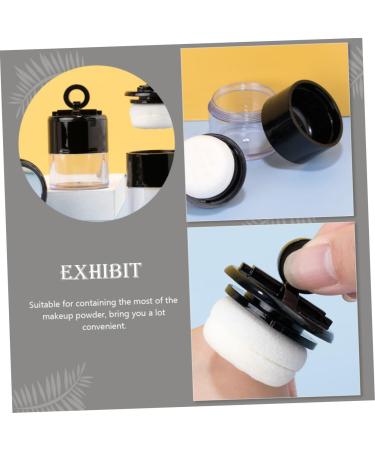 FRCOLOR 4pcs Loose Powder Box Powder Box Powder Makeup Cosmetic Powder Case Makeup Holder Portable Empty Box - Buy Online on GoSupps.com