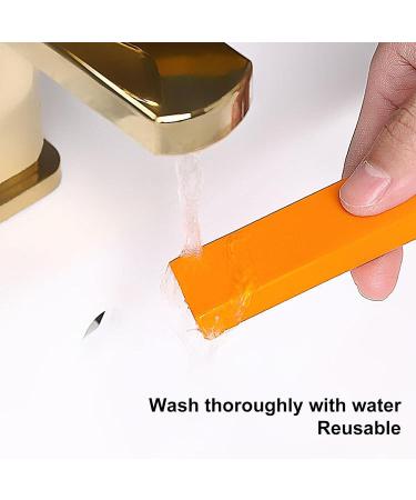 Stainless Steel Stain Eraser | Limescale Eraser Sponge | Kitchen Faucet Cleaner Multipurpose Rust Remover Decontamination Artifact Home Kitchen Cleaning Tools Rowces - Buy Online on GoSupps.com