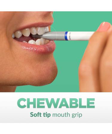 Quit Smoking Aid Inhaler + Chewable Filter - Fresh-Mint Flavor | Nicotine Free & Non-Addictive Support for Oral Fixation & Cravings - Buy Online on GoSupps.com