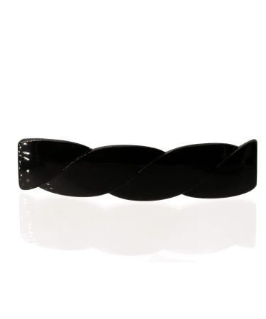 1pc Black Patent Clasp 10x2.5cm - Made in Germany | WeLoveBeads - International Shipping Available - Buy Online on GoSupps.com
