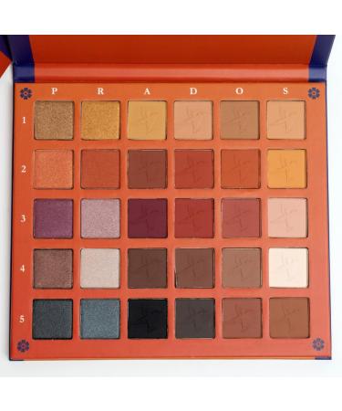 PRADOS BEAUTY Sagrado 30 Pan Eyeshadow Palette - Premium Neutral Colors for Stunning Looks | International Shipping Available - Buy Online on GoSupps.com