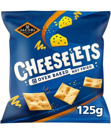 Jacobs Cheeselets Snacks 125 G | Baked to delight | Suitable for vegetarians | Oven baked not fried | Premium product - Buy Online on GoSupps.com