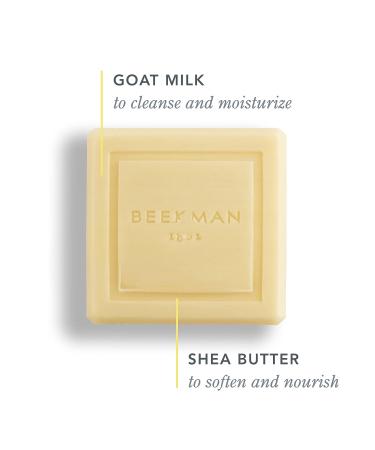 Beekman 1802 Goat Milk Soap Bar Lump of Gold - 8 oz - Nourishing, Moisturizing, and Sparkling - Ideal for Sensitive Skin - Cruelty-Free - Buy Online on GoSupps.com