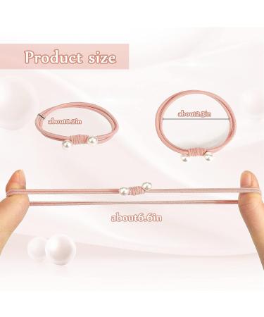 Juome 20Pcs Boho Hair Ties for Women/Girls - No Damage Ponytail Holders for Thick Hair (4 Colors) - Buy Online on GoSupps.com