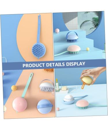 Kombiuda 3-in-1 Massage Brush | Multifunctional Scalp Tool | Scratch-Free Shampoo & Cleaning Brush | Heusgen Massager for Healthy Hair - Buy Online on GoSupps.com