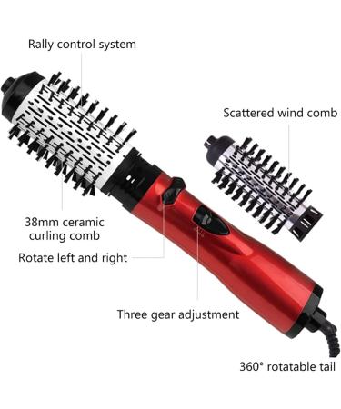3-in-1 Hot Air Styler & Rotating Hair Dryer | Professional Hair Dryer Brush with Negative Ions | Salon-Quality Hair Tools at Home - Buy Online on GoSupps.com