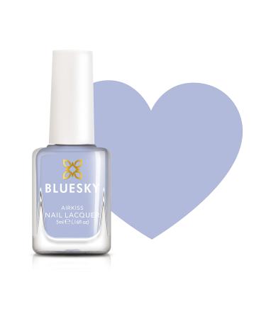 Bluesky Kids Nail Varnish - Seaside Sky Blue. A gentle non-toxic water-based odorless nail polish for children 5 ml