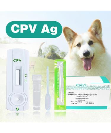 Yanzeo 10 Tests Canine Parvovirus Test Kit - CPV Rapid Home Test for Dogs | Veterinary Clinics | 10-Pack - Buy Online on GoSupps.com