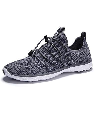DLGJPA Men's Lightweight Quick Drying Aqua Water Shoes - Size 9.5 (19009darkgray) - Buy Online on GoSupps.com
