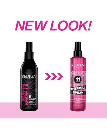 Redken Thermal Spray 11 Low Hold - Smoothing Holding Spray for All Hair Types - 8.5 Fl Oz - Buy Online on GoSupps.com