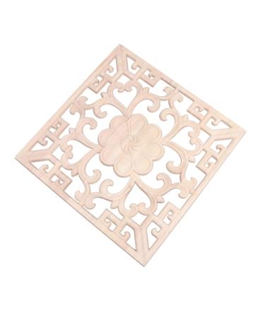 Cabilock Mushroom Wall Decal 1pc Home Decor Furniture Wood Onlays Cabinet Decor Onlay Applique Wood Applique Mushroom Wooden