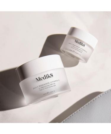 Medik8 Daily Radiance Vitamin C - 2-in-1 SPF & Face Moisturiser - C-Tetra Cream SPF 30 - Shields Skin Against Premature Signs of Ageing - 50ml - Buy Online on GoSupps.com