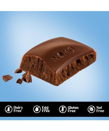  NOMO NOMO Large Creamy Plant-Based Vegan Chocolate Bars Dairy Free Gluten Free Nut Free Egg Free 75g (7 Bars) - Buy Online on GoSupps.com