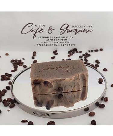 G n rique Coffee and guarana soap 140 g