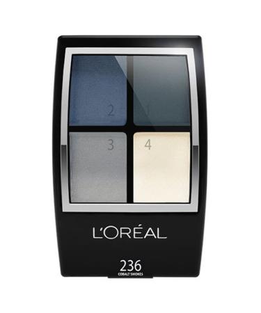 L'oreal Studio Secrets Professional Eye Shadow Quad 236 Cobalt Smokes (1 Pack)