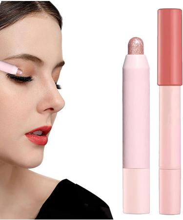  Ziennhu Green Glitter Eyeshadow Waterproof And Long Lasting Green Eyeshadow Stick Nazcr Cream Pencil Eyeliner Metallic Glitter Eye Makeup Pen - Buy Online on GoSupps.com