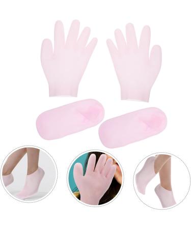 Healeved 1 Set Waterproof Sun Protection Gloves Moisturizer Gloves for Dry Hand Spa Gloves for Dry Hand Moisturizing Hand Gloves Dry Hand Gloves Dry Cracked Hands Moisturizing Socks 20.50X14.00X0.50CM - Buy Online on GoSupps.com