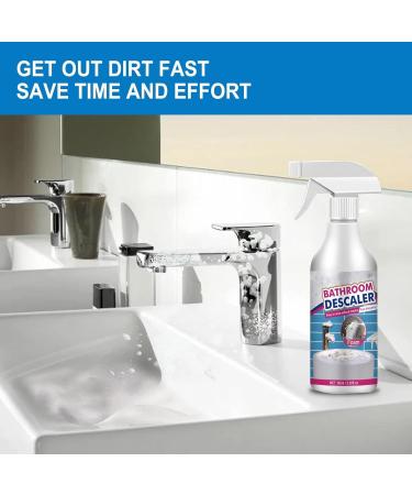 Bathroom Descaler Bathroom descaler Foam Cleaner Stubborn Stains Cleaner Bathroom Multipurpose Bathroom Foam Cleaner for Bathtub Sink Toilet Tiles (3PCS) - Buy Online on GoSupps.com