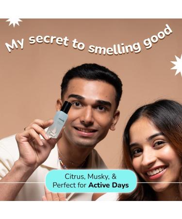 Moody Premium Citrus Musk Perfume for Men | Eau De Parfum | Long Lasting Scent Upto 8 Hours | Luxurious EDP Fragrance with 20% Perfume Oil 100ml - Buy Online on GoSupps.com