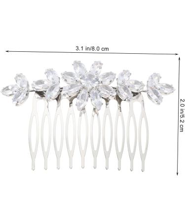Ipetboom Bangs Comb Tiara Womens Accessories Bridal Hair Pin Bridesmaid Hair Accessories Bridal Hair Accessories Bridal Hair Combs for Wedding Hair Combs for Women Accessories Decorate - Buy Online on GoSupps.com