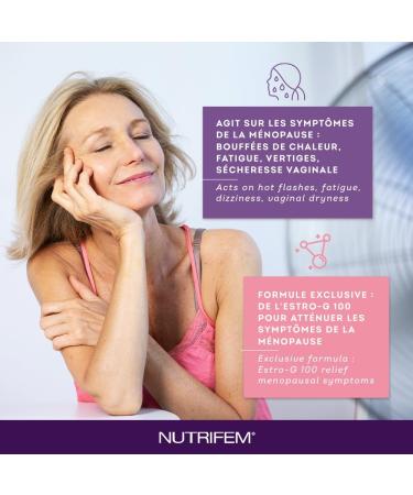 Nutrifem Menocomfort Advanced Formula For The Relief of Menopause Symptoms and Vaginal Dryness 30 Capsules - Buy Online on GoSupps.com