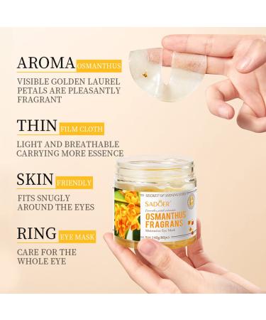 Premium Eye Masks & Pads - 40 Pairs for Dark Circles Tear Bags & Wrinkles | Hyaluron Eye Patches | High Quality Natural Ingredients - Buy Online on GoSupps.com