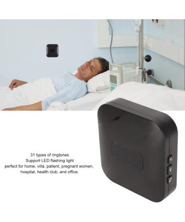 Wireless Patient Alarm System - Emergency Safety Pager with 4 Volume Levels Receiver & LED Light for Home Use - Buy Online on GoSupps.com