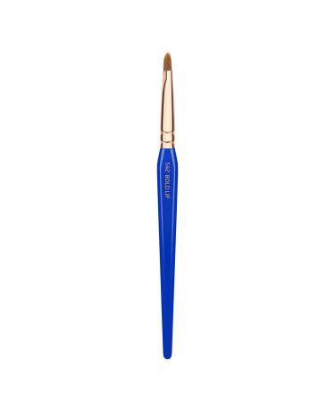 Bdellium Tools Professional Makeup Brush - Golden Triangle 542 Bold Lip - With All Vegan and Soft Synthetic Fibers For Defining Contours of the Lips (Blue 1pc)